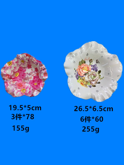 Melamine fruit tray was imitation ceramic exquisite fruit tray was a large number of spot stock low price processing style, price concessions