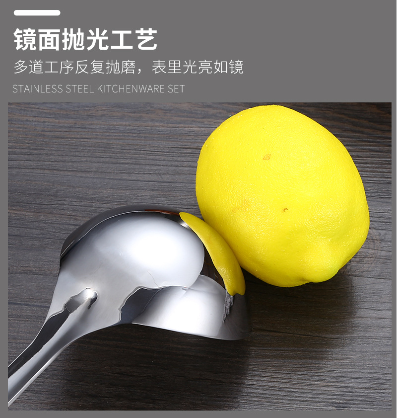 Factory Direct Sales 304 Stainless Steel Colander Hotel Hot Pot Soup Ladle Colander Home Kitchen Lengthen and Thicken Soup Spoon Factory Direct Sales 304 Stainless Steel Colander Hotel Hot Pot Soup Ladle Colander Home Kitchen Lengthen and Thicken Soup Spoon
