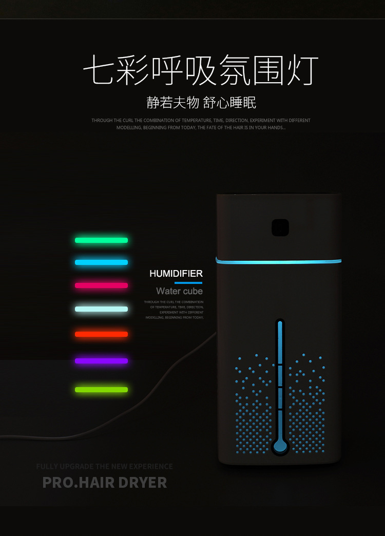 New Household Appliances Small USB Humidifier Household Bedroom Aroma Diffuser Atomizer Air Purifier One Piece Dropshipping