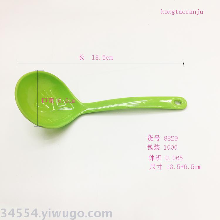 Hot amine soup ladle imitation porcelain rice ladle long handle soup ladle Hot amine soup ladle imitation porcelain rice ladle long handle soup ladle
