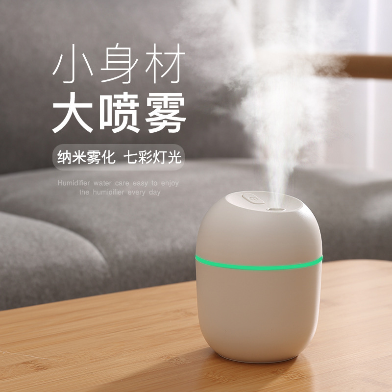 Cross-Border Small Humidifier Aroma Diffuser Household Car USB Desktop Creativity Egg Atomizer Humidifier