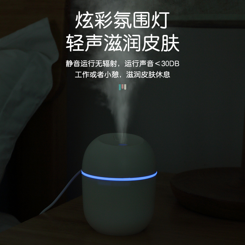 Cross-Border Small Humidifier Aroma Diffuser Household Car USB Desktop Creativity Egg Atomizer Humidifier