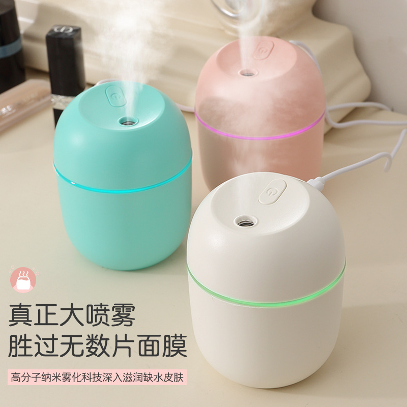 Cross-Border Small Humidifier Aroma Diffuser Household Car USB Desktop Creativity Egg Atomizer Humidifier