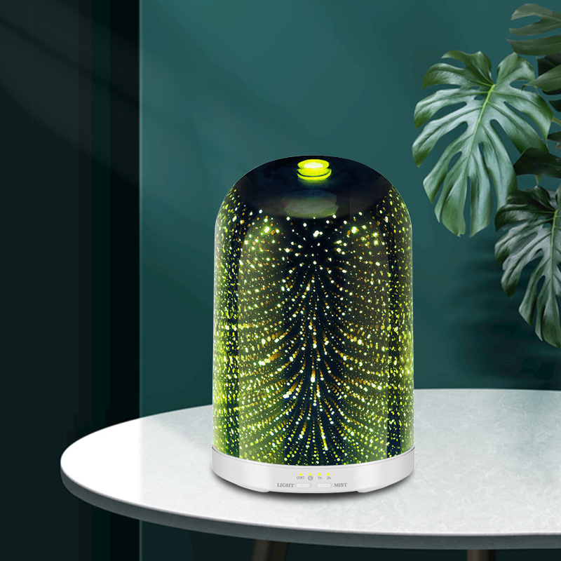 Aromatherapy Machine LED Light Circulation Automatic Shut off Air Atomization Essential Oil Ultrasonic Aroma Diffuser