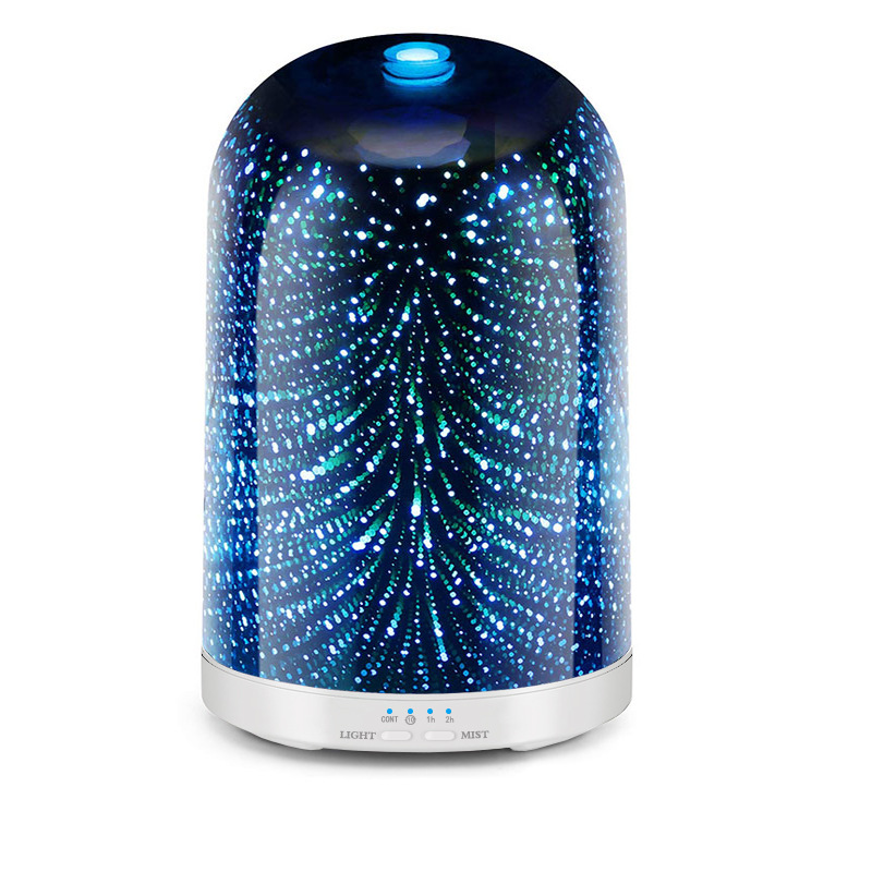 Aromatherapy Machine LED Light Circulation Automatic Shut off Air Atomization Essential Oil Ultrasonic Aroma Diffuser