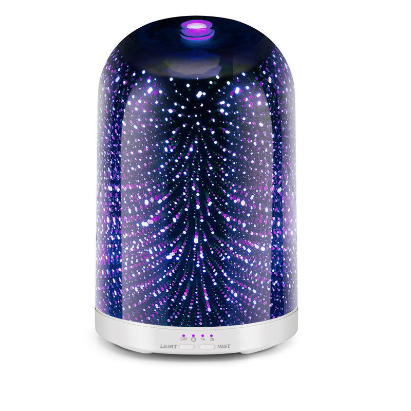 Aromatherapy Machine LED Light Circulation Automatic Shut off Air Atomization Essential Oil Ultrasonic Aroma Diffuser