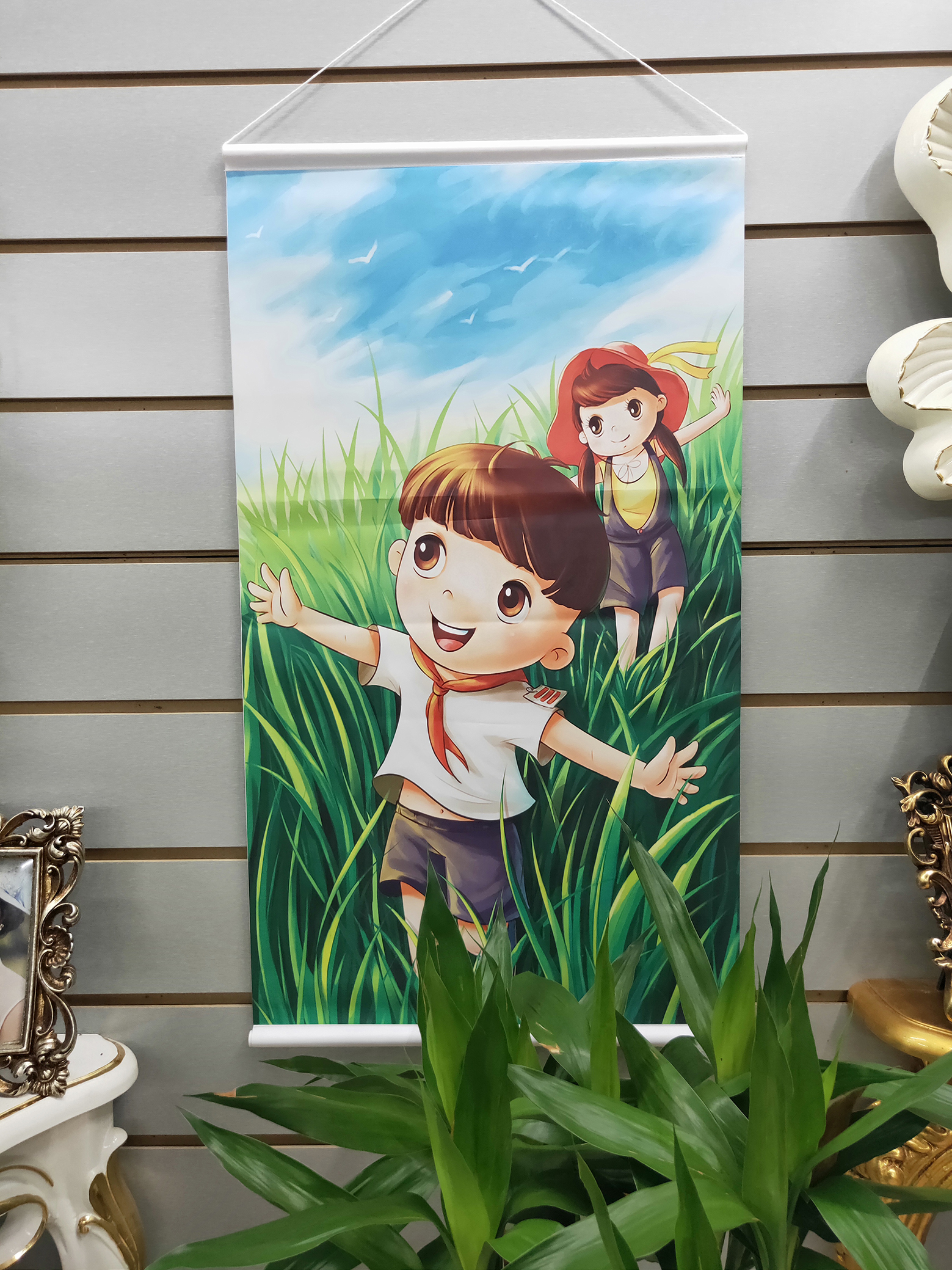 Scrolls hang art painting in Export City Night Can be customized to the map small cloth paintings wholesale Scrolls hang art painting in Export City Night Can be customized to the map small cloth paintings wholesale