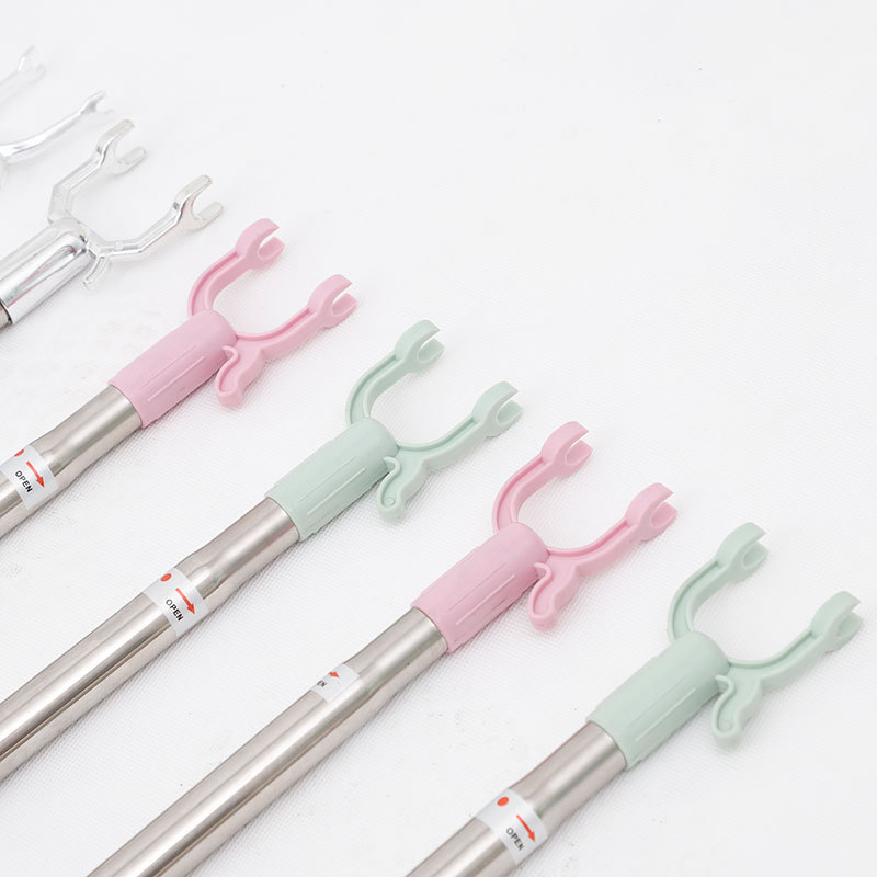 clothes drying rod stretch rod frame take clothes fork rod pick clothes fork clothes hang clothes whole clothes