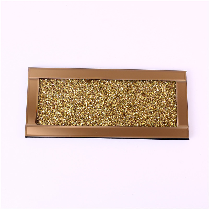 Tray with Drill Glass Tray Factory Direct Sales