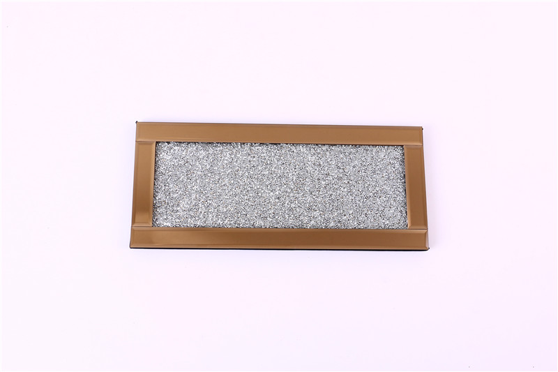 Tray with Drill Glass Tray Factory Direct Sales