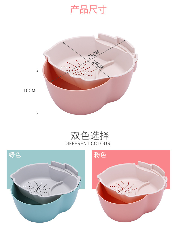 Can drop water double layer lazy Person PP fruit plate Modern simple snack tray Creative Desktop Combination fruit plate Can drop water double layer lazy Person PP fruit plate Modern simple snack tray Creative Desktop Combination fruit plate