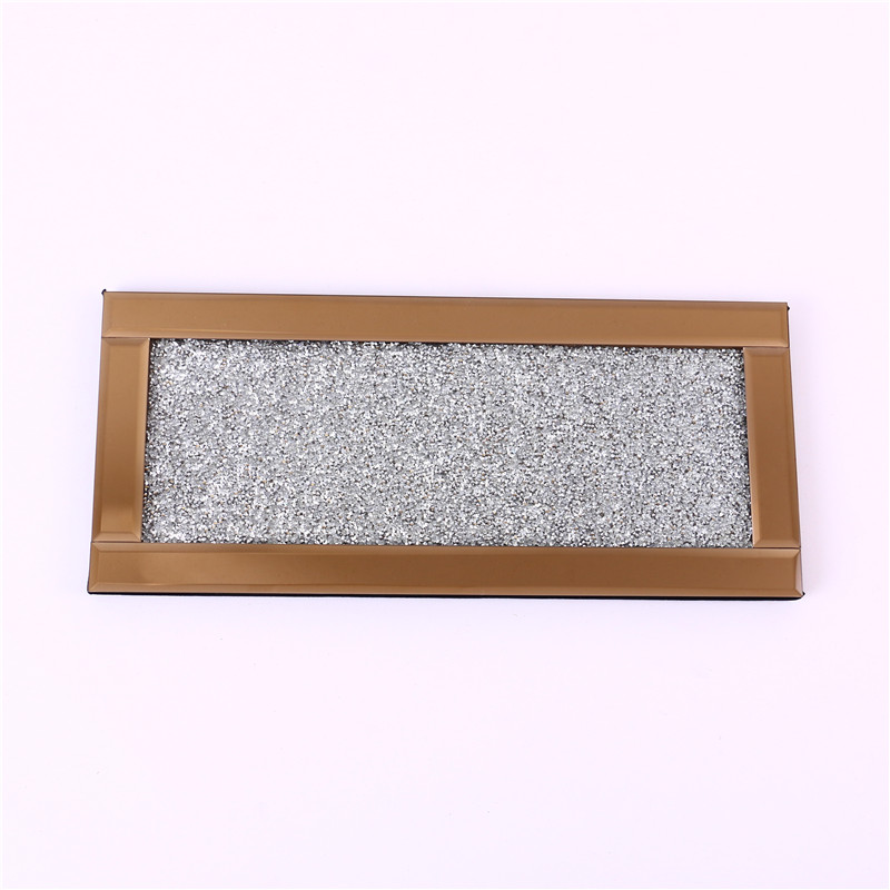 Tray with Drill Glass Tray Factory Direct Sales