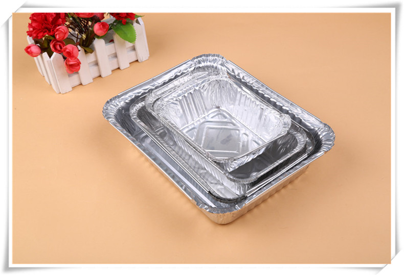 Disposable Barbecue Tin Tray Rectangular Foil Plate Take out Take Away Foil Box Disposable Barbecue Tin Tray Rectangular Foil Plate Take out Take Away Foil Box