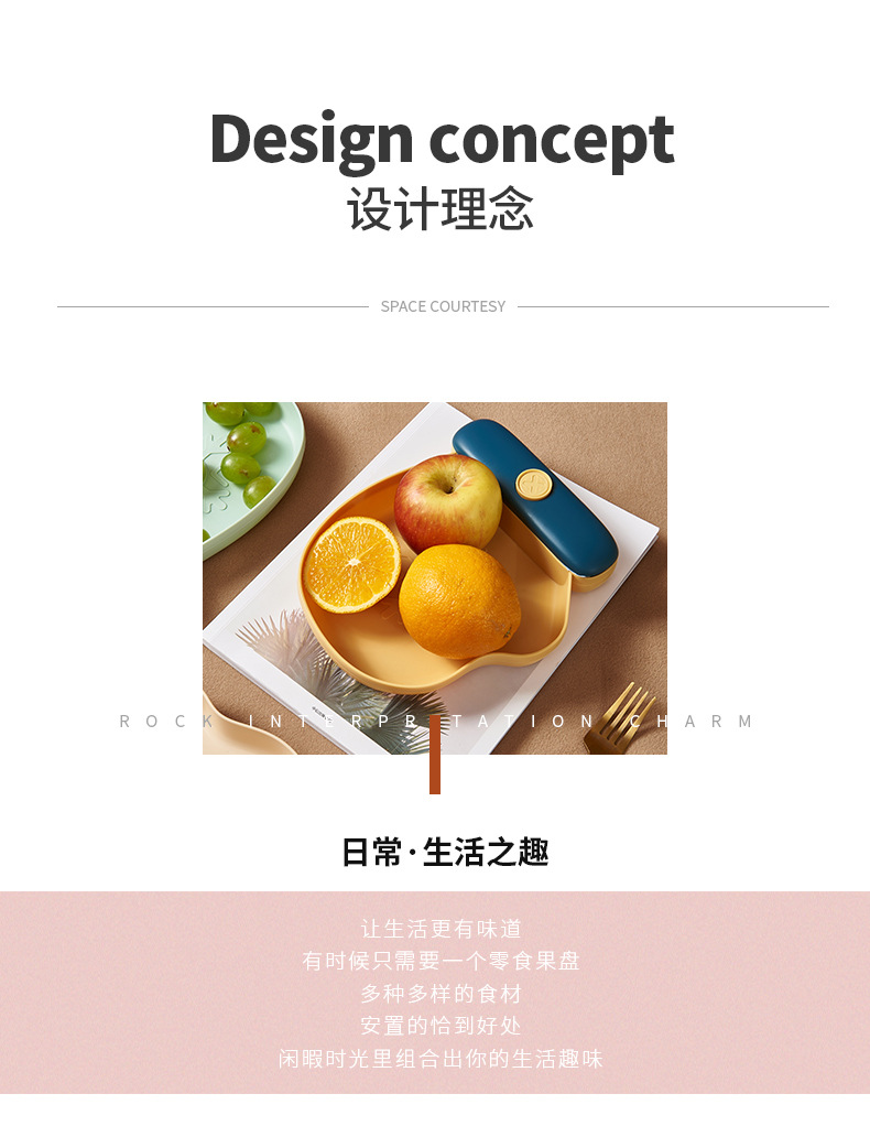 Creative Gloves Fruit Storage Tray Snack Nut Basin 2020 New Cute Household Living Room Desktop Candy Plate