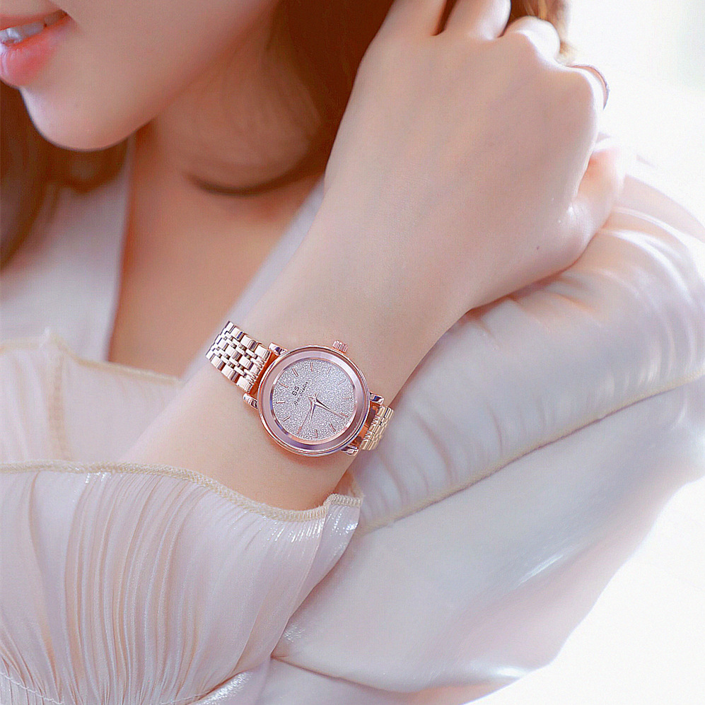 BS New Arrival Hot Sale Watch Factory Direct Sales Foreign Trade Linked List Customization Women&#039;s Watch Full of Diamonds One Piece Dropshipping Fa1632
