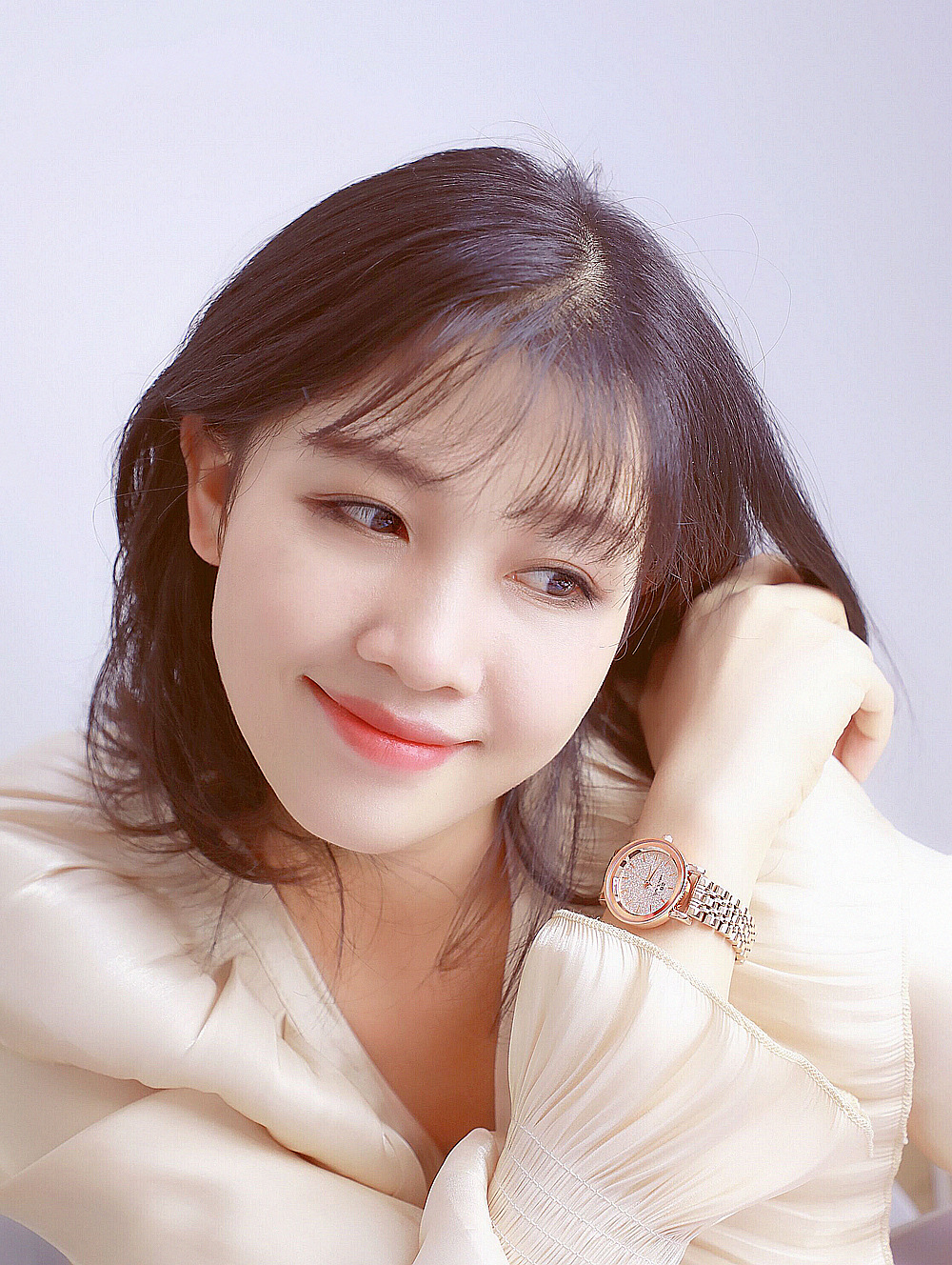 BS New Arrival Hot Sale Watch Factory Direct Sales Foreign Trade Linked List Customization Women's Watch Full of Diamonds One Piece Dropshipping Fa1632