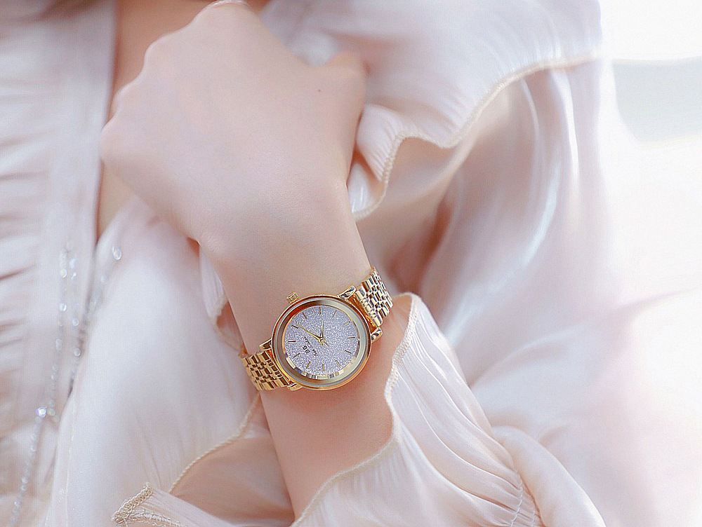 BS New Arrival Hot Sale Watch Factory Direct Sales Foreign Trade Linked List Customization Women's Watch Full of Diamonds One Piece Dropshipping Fa1632