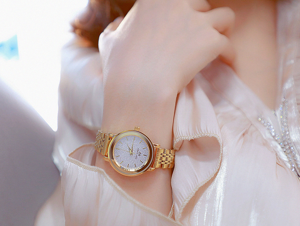 BS New Arrival Hot Sale Watch Factory Direct Sales Foreign Trade Linked List Customization Women's Watch Full of Diamonds One Piece Dropshipping Fa1632