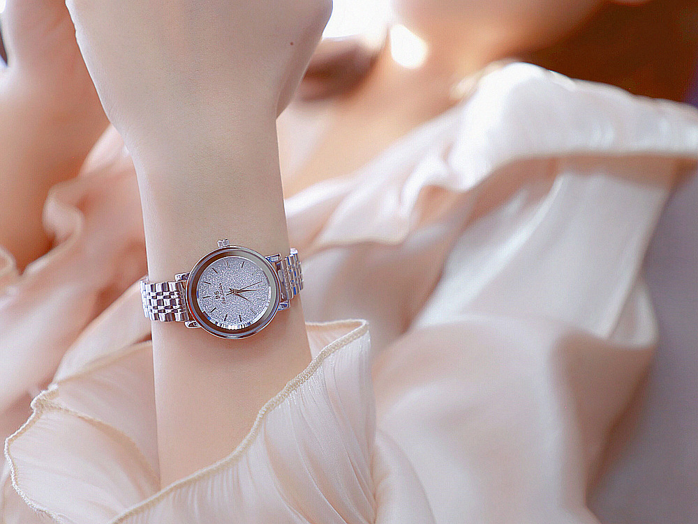 BS New Arrival Hot Sale Watch Factory Direct Sales Foreign Trade Linked List Customization Women's Watch Full of Diamonds One Piece Dropshipping Fa1632