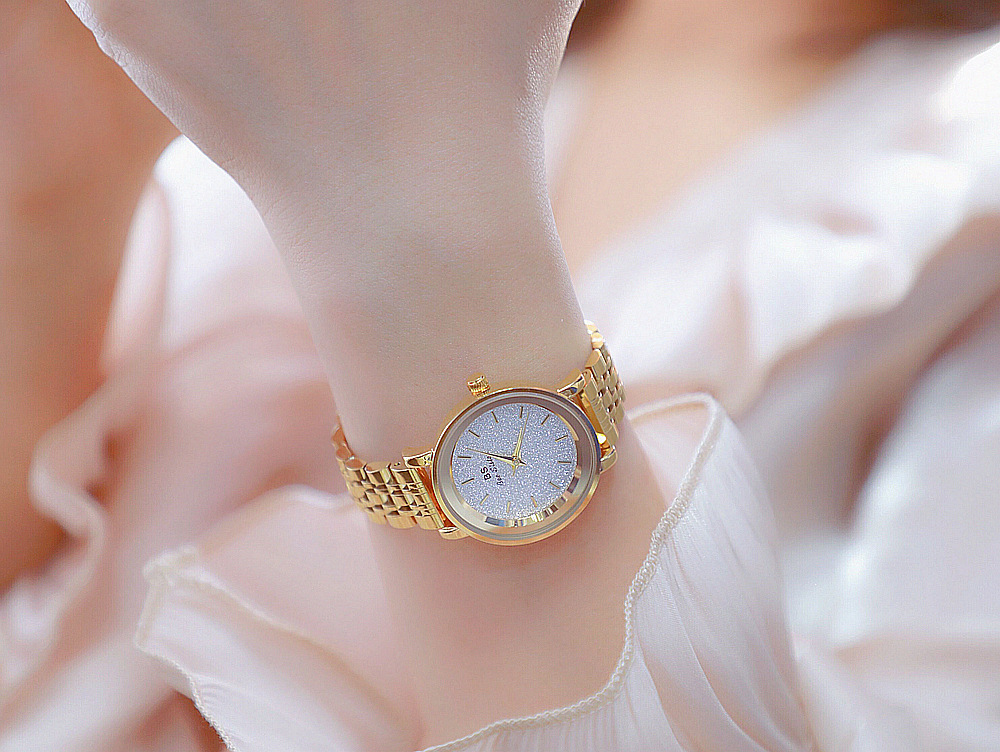BS New Arrival Hot Sale Watch Factory Direct Sales Foreign Trade Linked List Customization Women's Watch Full of Diamonds One Piece Dropshipping Fa1632