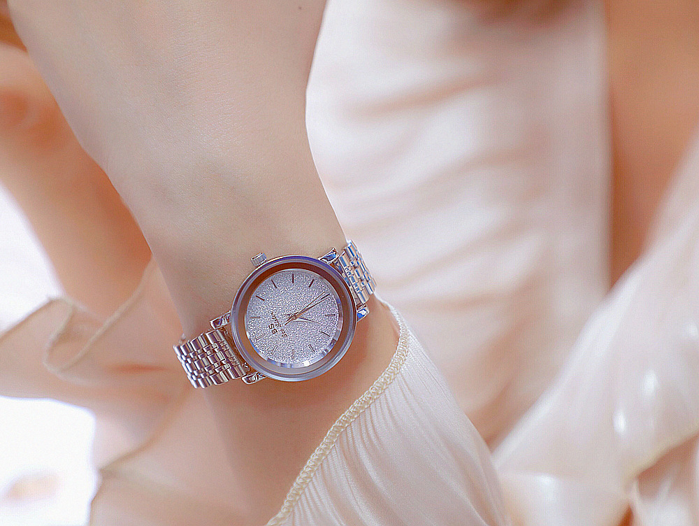 BS New Arrival Hot Sale Watch Factory Direct Sales Foreign Trade Linked List Customization Women's Watch Full of Diamonds One Piece Dropshipping Fa1632