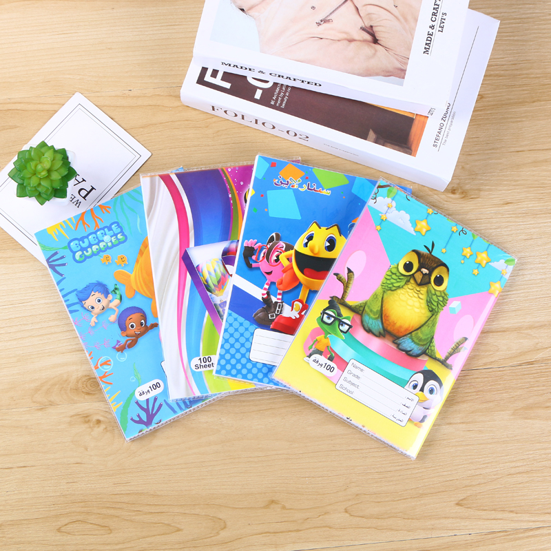 Changhai Paper Honor Produced Colorful Cartoon Cover Design Foreign Trade Business Record List Sales List