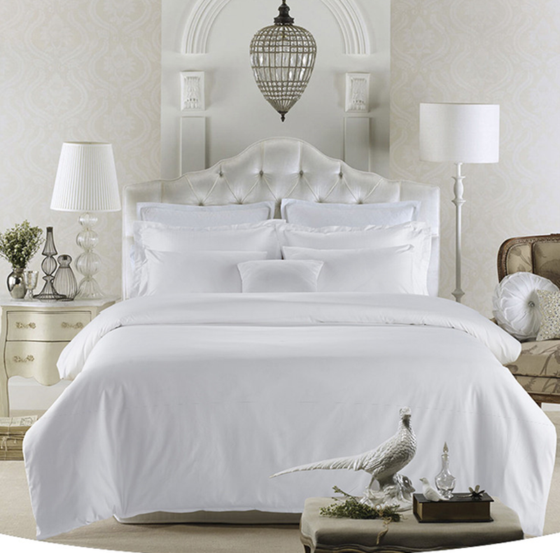 Where the luxury hotel supplies hotel supplies 80 high-density cotton bedding set of four