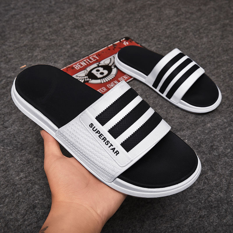 New Men's Single-Strap Slipper Men's Korean Version Fashion Fashion Cool Beach Shoes Men's Casual Non-Slip Slippers New Men's Single-Strap Slipper Men's Korean Version Fashion Fashion Cool Beach Shoes Men's Casual Non-Slip Slippers