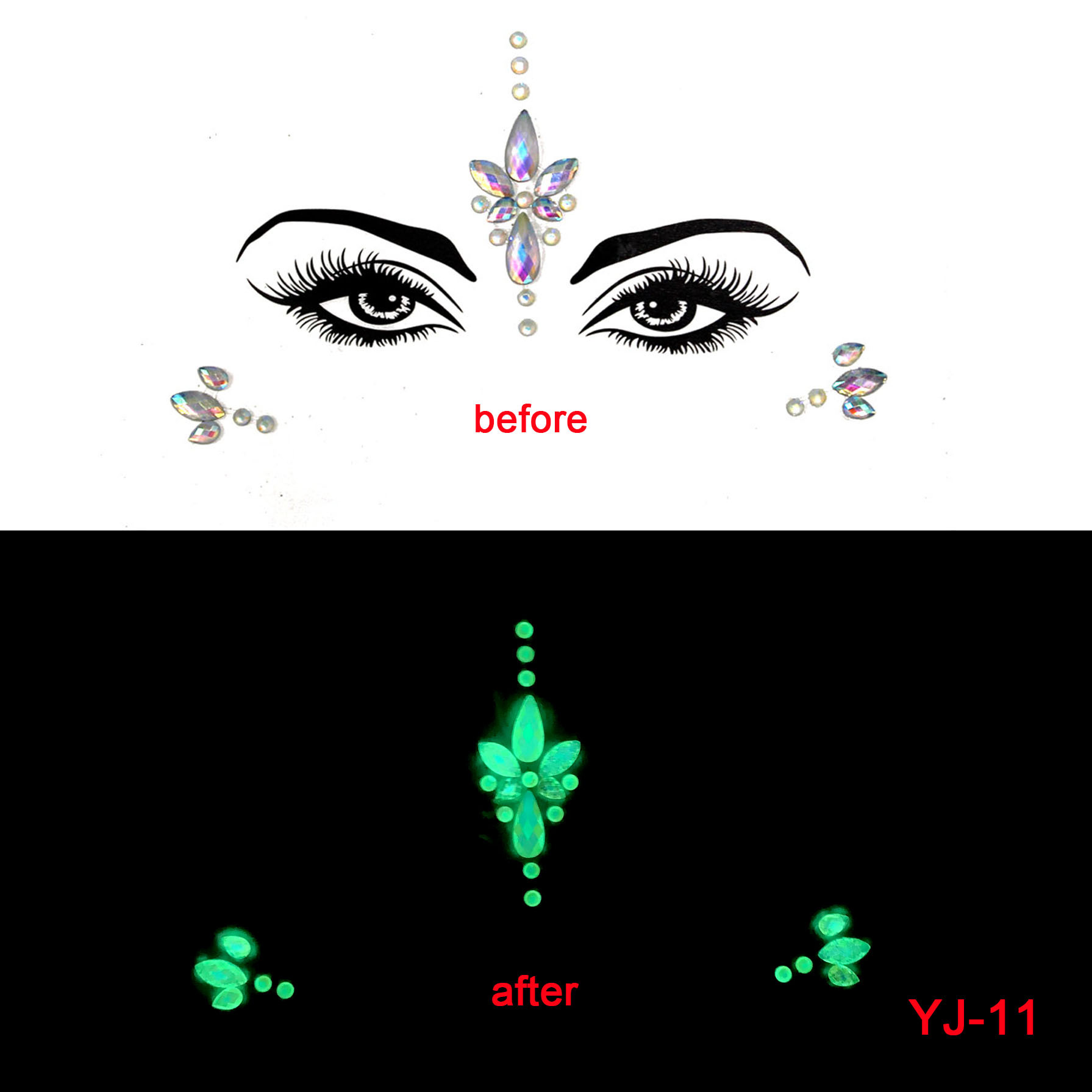 The New EDM face slipper Halloween Grimace slipper slipper Glow - in - the - dark crystal diamond eyebrow slipper slipper face slipper The New EDM face slipper Halloween Grimace slipper slipper Glow - in - the - dark crystal diamond eyebrow slipper slipper face slipper