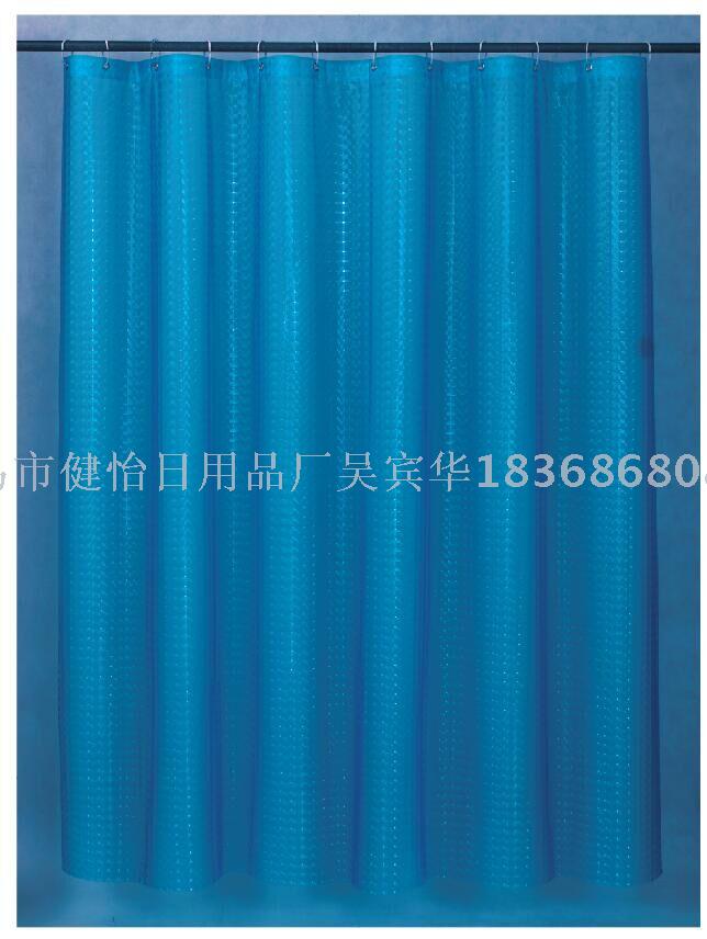 Bathroom small curtain Bathroom bath off waterproof mould mantra thickening perforation - free 3 d cat eye