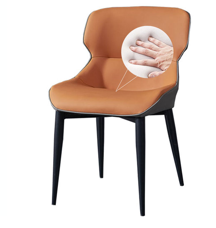 Factory Direct Sales Minimalist Light Luxury Dining Chair Home Backrest Nordic Chair Fashion Trending Hotel Soft Padded Stool Factory Direct Sales Minimalist Light Luxury Dining Chair Home Backrest Nordic Chair Fashion Trending Hotel Soft Padded Stool