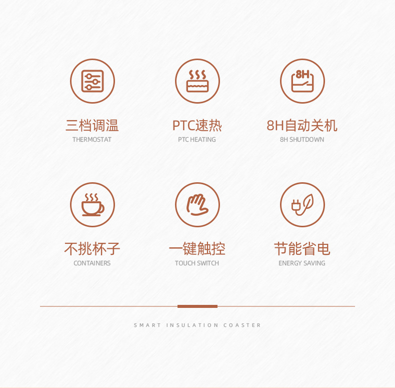 Warm Cup Heating Cup Hot Milk Gadgets Heater Milk Cup Automatic Constant Temperature Cup Warm Coaster for a Girlfriend Warm Cup Heating Cup Hot Milk Gadgets Heater Milk Cup Automatic Constant Temperature Cup Warm Coaster for a Girlfriend
