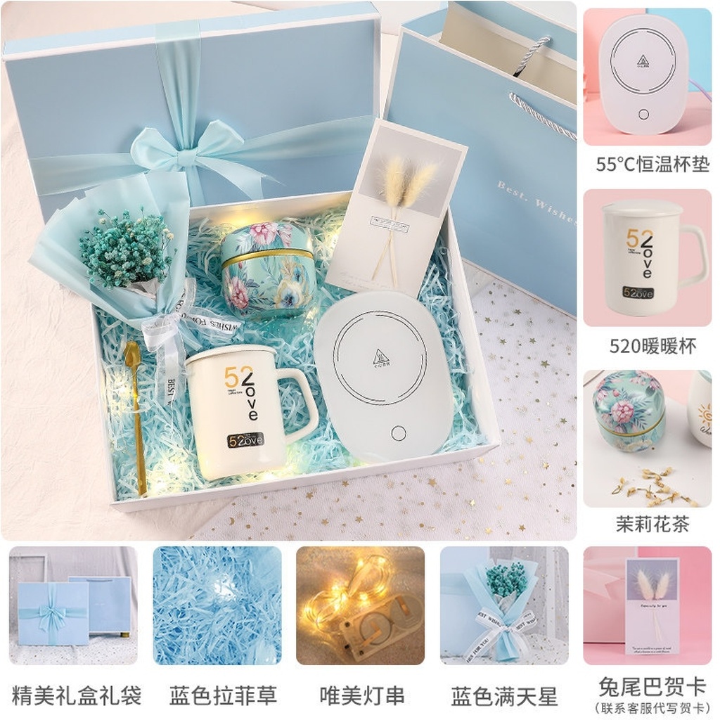 Gift Ceramic Mug Heating 55 Degrees Warm Cup Thermal Cup Gift Box Gift Cup Coffee Cup Insulated Coaster Gift Ceramic Mug Heating 55 Degrees Warm Cup Thermal Cup Gift Box Gift Cup Coffee Cup Insulated Coaster