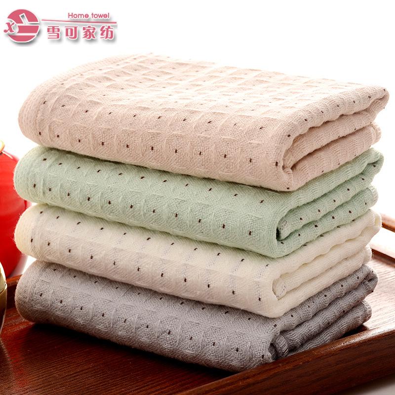 towel Cotton jacquard multi-layer towel custom processing soft super absorbent gift towel.
