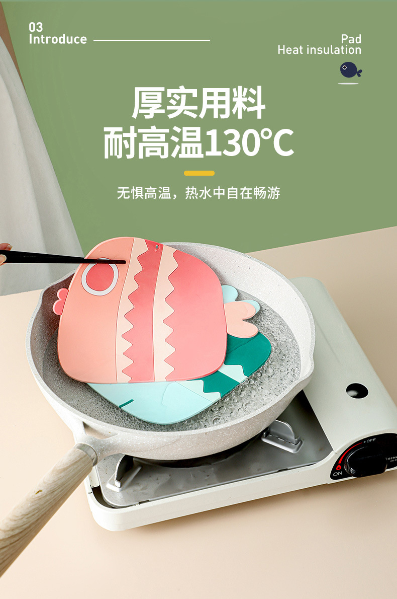Creative Silicone Cup Mat Non-Slip Cute Teacup Mat Ins Style Nordic Coaster Heat Proof Mat High Temperature Resistant Home Coasters