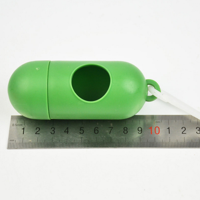 Pet Shop Pet Capsule Splicing Garbage Bag Dog Stool Bag 15 Pet Garbage Bags Factory Direct Sales