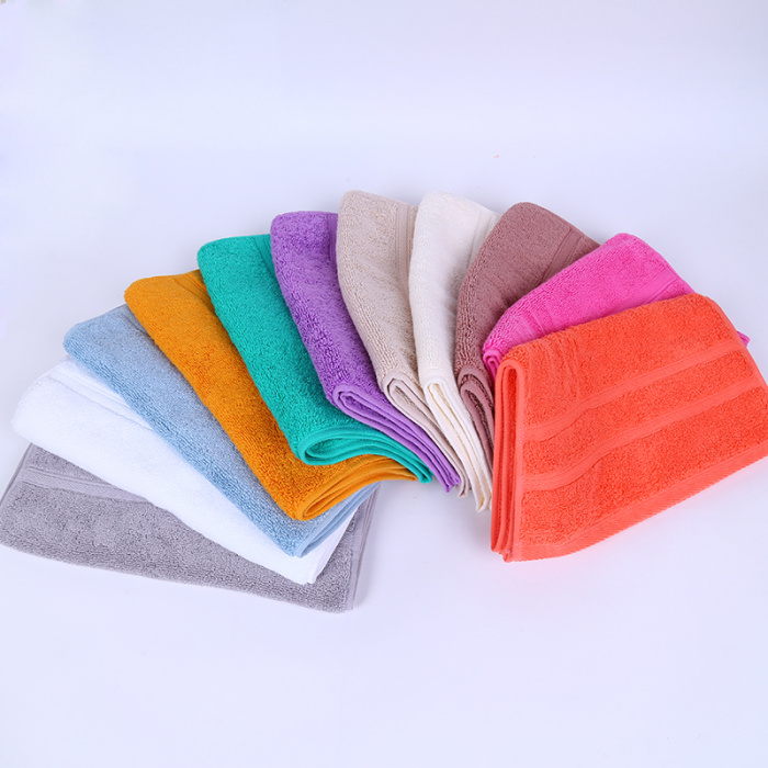 Pure cotton ply towel color thick towel advertising gift towel