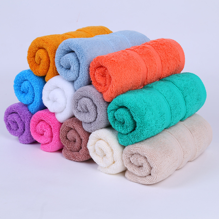 Pure cotton ply towel color thick towel advertising gift towel