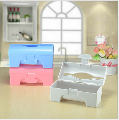 Colorful Garbage Bag Storage Box Kitchen Garbage Bag Storage Box Multifunctional Trash Bag Access Box Factory Direct Sales
