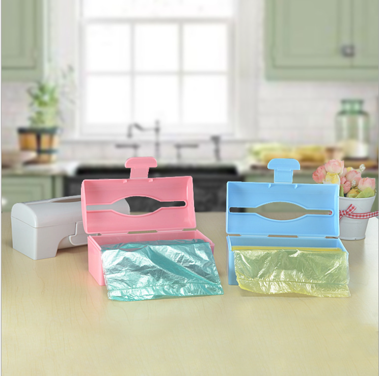 Colorful Garbage Bag Storage Box Kitchen Garbage Bag Storage Box Multifunctional Trash Bag Access Box Factory Direct Sales