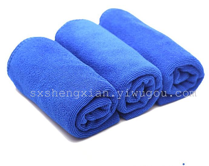 Microfiber towel warp knitting cloth to dry hair towel cleaning towel
