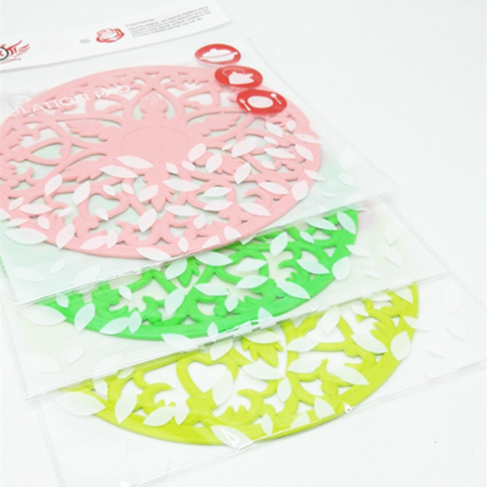 713 Color Pad Silicone Placemat Coaster Cup Pad Pad Pad Creative Scissors Insulation Pad