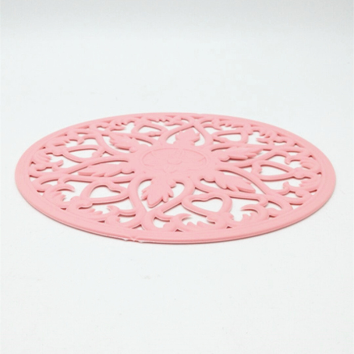 713 Color Pad Silicone Placemat Coaster Cup Pad Pad Pad Creative Scissors Insulation Pad