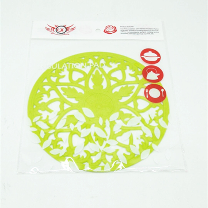 713 Color Pad Silicone Placemat Coaster Cup Pad Pad Pad Creative Scissors Insulation Pad
