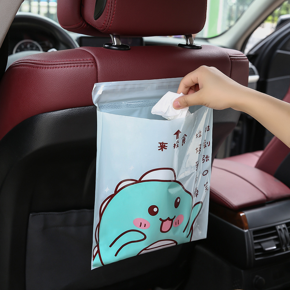 Household Wholesale Disposable Classification Garbage Bag Desktop Mini Adhesive Garbage Bag Disposable Car Trash Bag