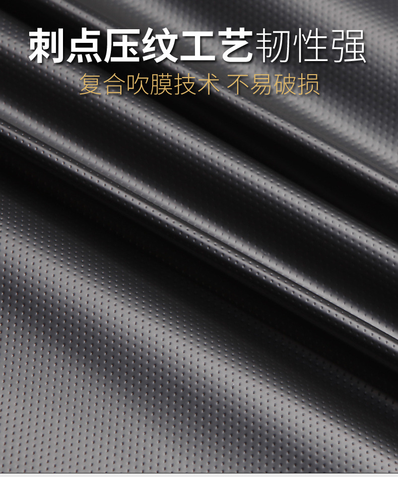 Large Garbage Bag Large Thickened Extra Large Black Hotel Property Oversized Plastic Bag Disposable Large Commercial Wholesale