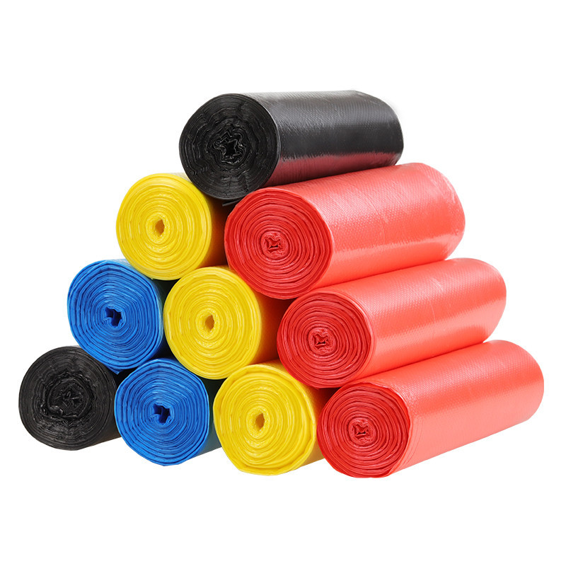 LOVE IS PERFECT Plain Top Type Household Thickened Small Trash Bag Commercial Portable Vest Plastic Garbage Bag Wholesale