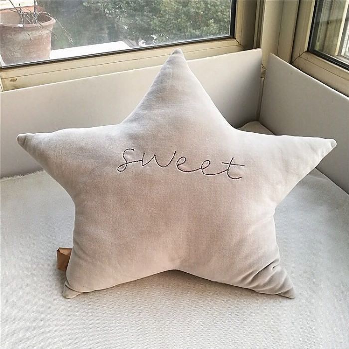 The moon and the stars pillow cushion bed pillow doll creative down cotton