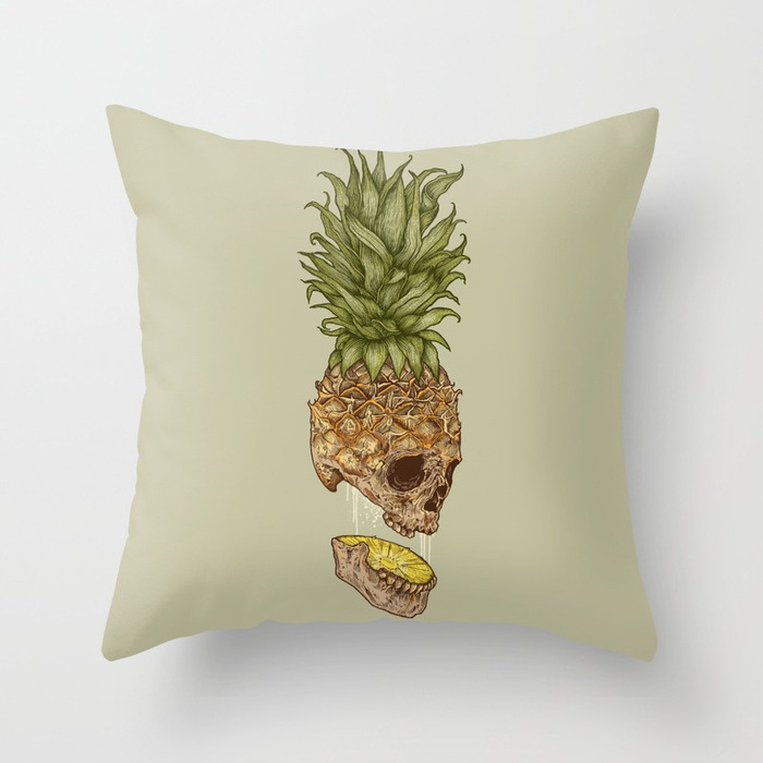 Tropical Fruit Painted Pineapple Flax Pillow Pillow Cover Casual and Comfortable Car and Sofa Office Cushion Cover Tropical Fruit Painted Pineapple Flax Pillow Pillow Cover Casual and Comfortable Car and Sofa Office Cushion Cover