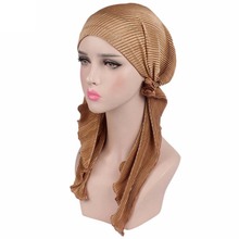Adult Headscarf Artificial Silk Satin Nightcap Triangle Elastic Hat Women's Home Shower Cap Maternity Hat